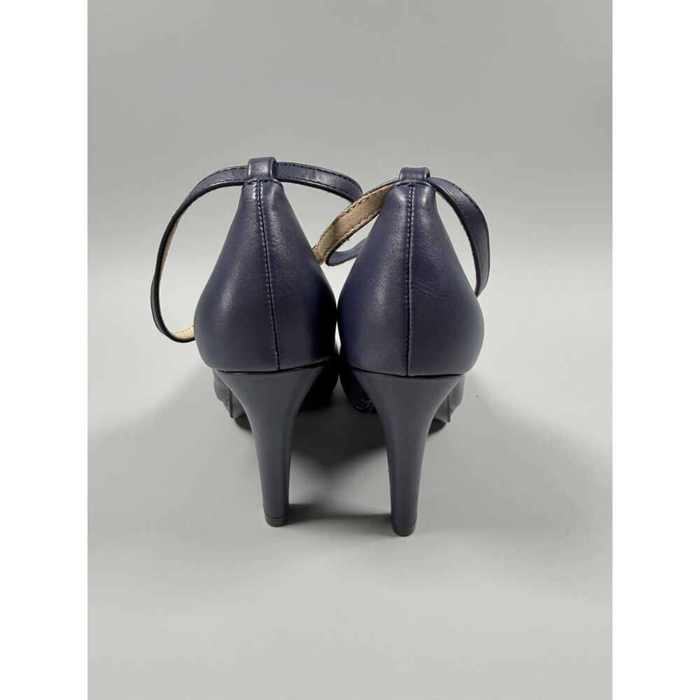 IDIFU Women’s Tracy Platform High Heel Pumps Blue/Navy Size 5.5 - Picture 5 of 7